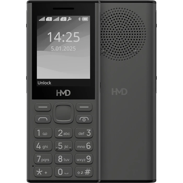 Κινητό Τηλέφωνο HMD 130 Music (TA-1717) Dual SIM Gray