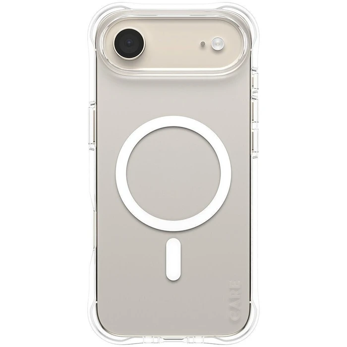 Θήκη Κινητού CARE by PanzerGlass Fashionable Samba w. White MagSafe iPhone 17 Air transparent