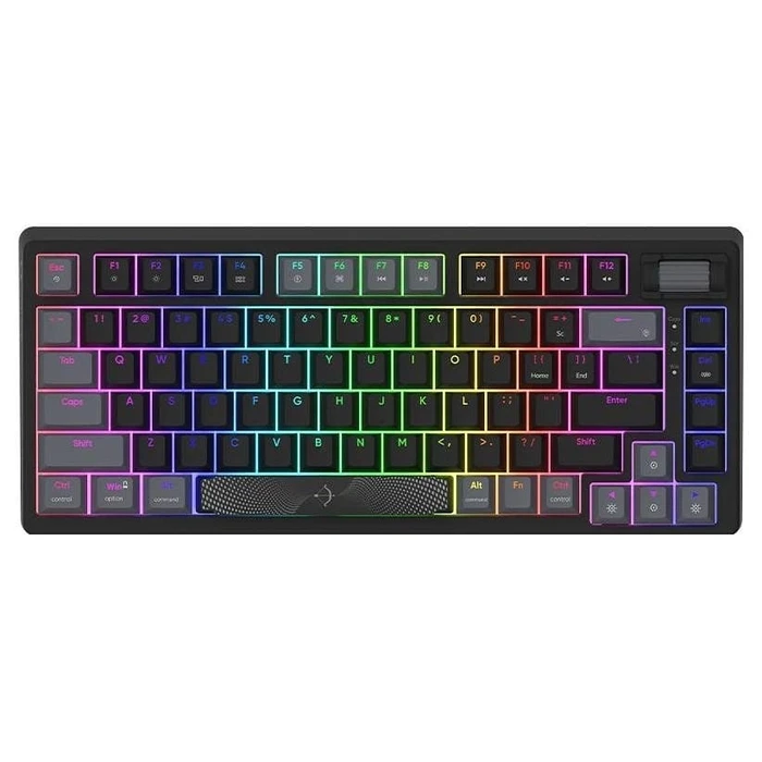Gaming Πληκτρολόγιο Aqirys ADARA MINI LE Black/grey