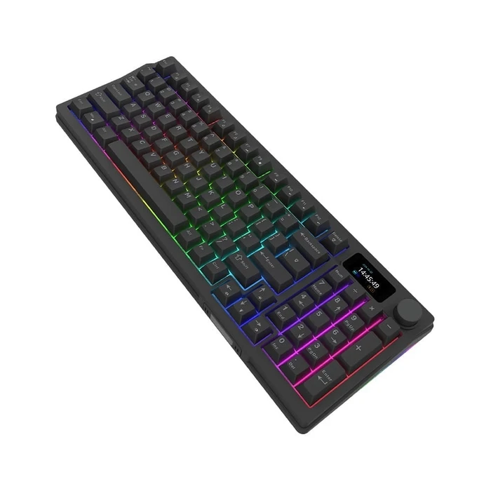 Gaming Πληκτρολόγιο Aqirys Atria Black