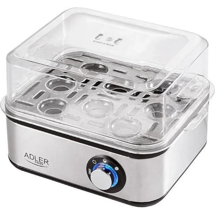 Ηλεκτρικός Βραστήρας Αυγών ανοξείδωτος Adler AD-4486