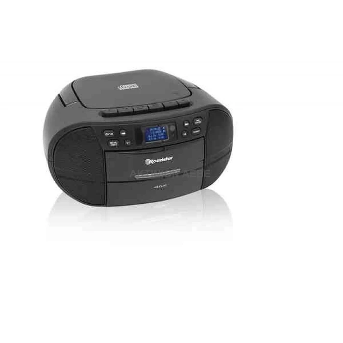 Φορητό /CD/MP3/ Ραδιοκασετόφωνο Roadstar με DAB RCR-779D+/BK