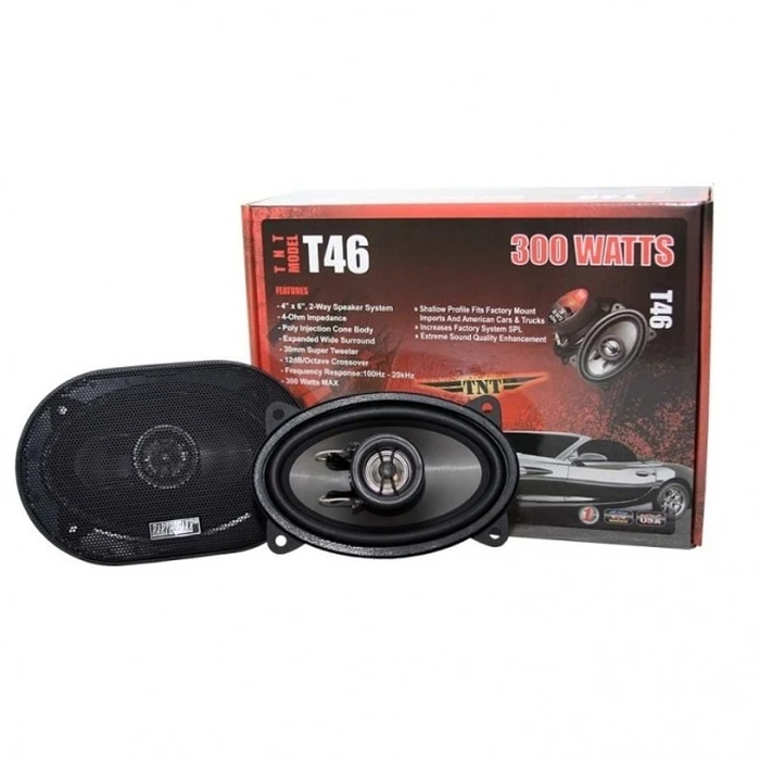 Σετ Ηχεία Αυτοκινήτου Earthquake Οβάλ TNT T46