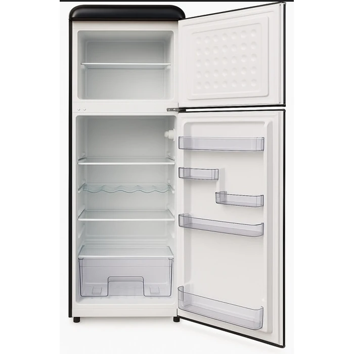 Ρετρό Δίπορτο Ψυγείο Bronxi BX-1510 BK