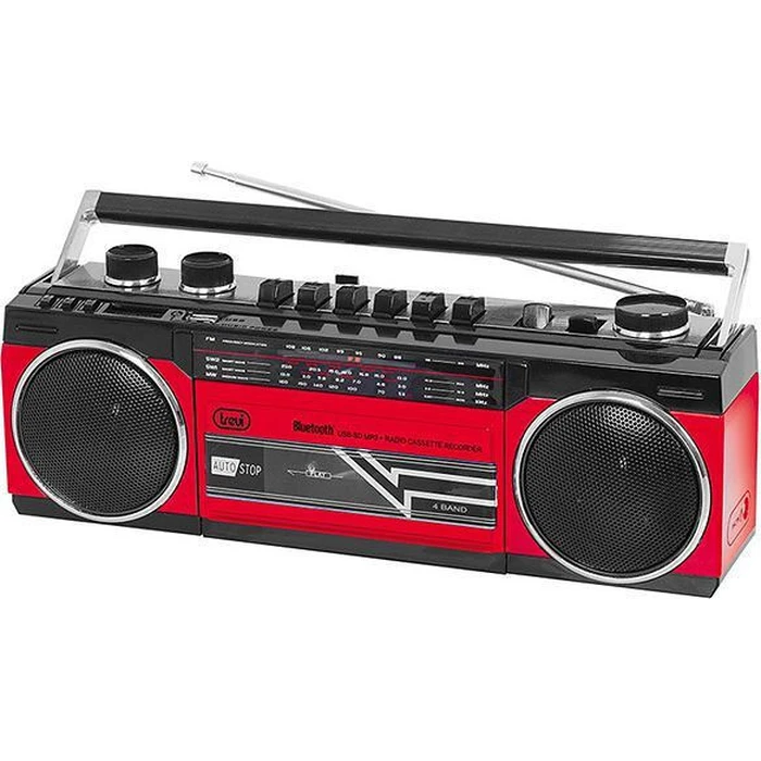 Ρετρό Ραδιοκασετόφωνο USB/SD RR-501BT/ RD Trevi