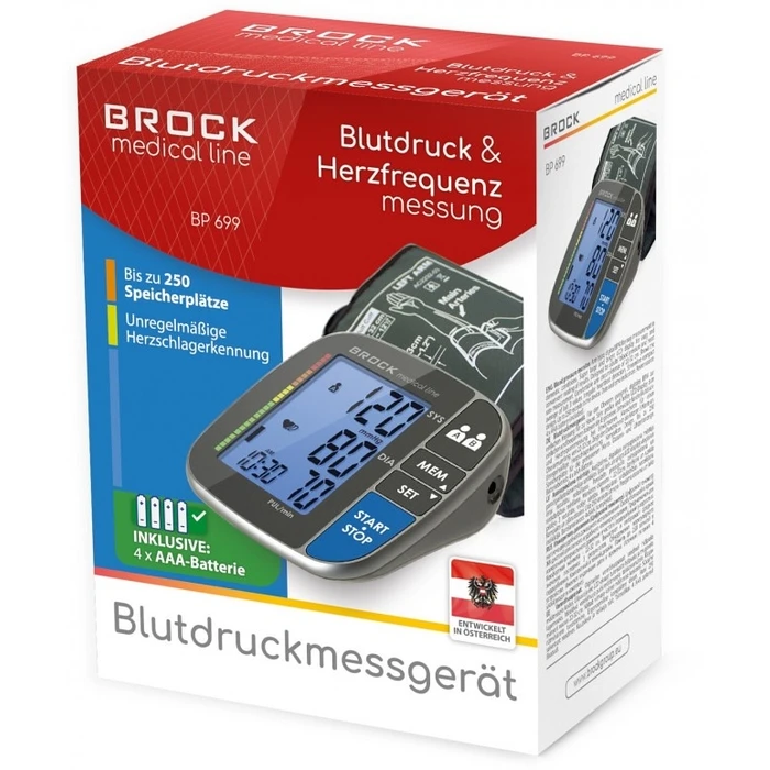 Ψηφιακό Πιεσόμετρο Μπράτσου Brock TMB-1873