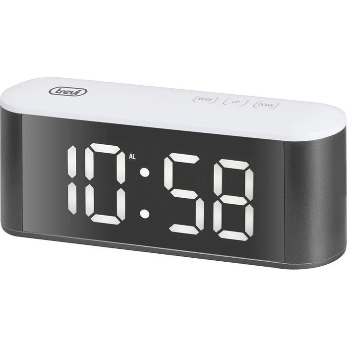 Ψηφιακό Ρολόι-Ξυπνητήρι Trevi Λευκό EC-883 BL Λευκό