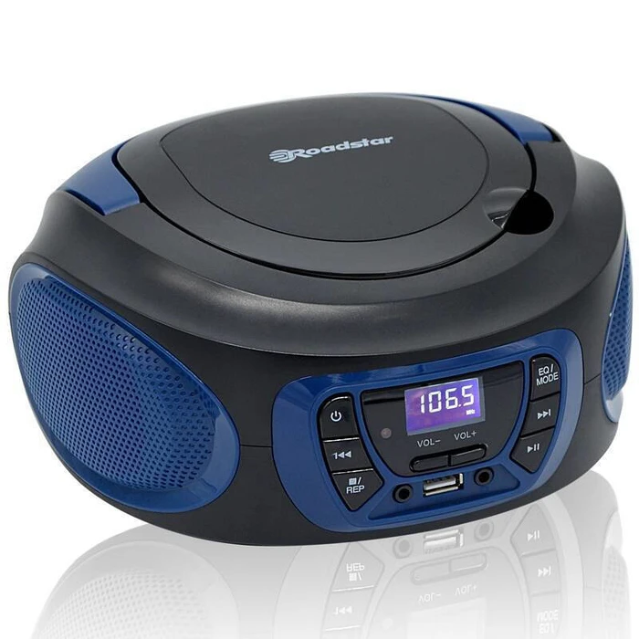 Φορητό Ράδιο-CD/MP3/USB Roadstar CDR-365U/BL