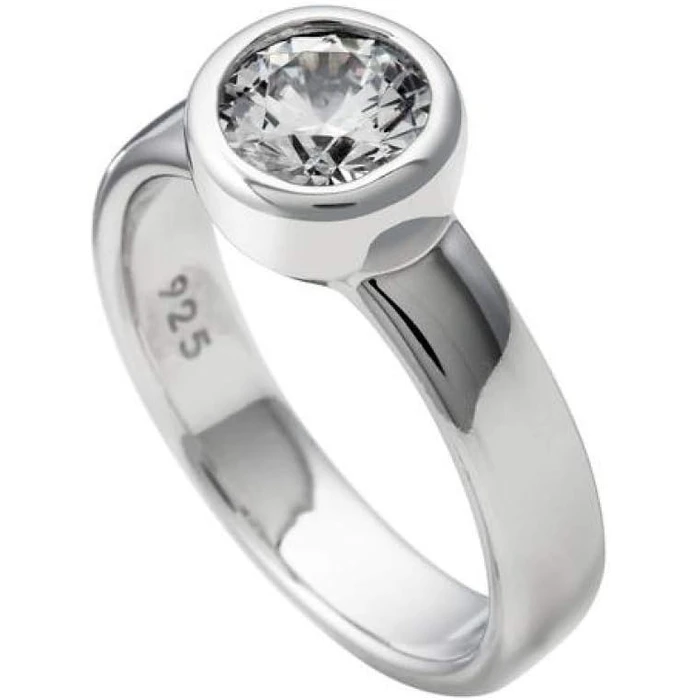 Γυναικείο Δαχτυλίδι Diamonfire 6112301082170 (17) από Ασήμι Grey