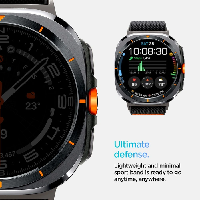 Spigen Fit Lite Samsung Galaxy Watch Ultra 1 / 2 47 mm Black