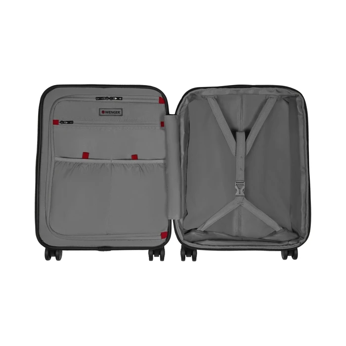Wenger Syntry Carry-On Hard Shell Cabin Luggage Gray 55cm 4 Wheels