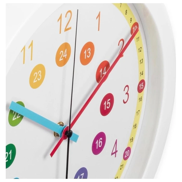 Ρολόι Τοίχου Hama Easy Learning SAL 222203 30 cm White