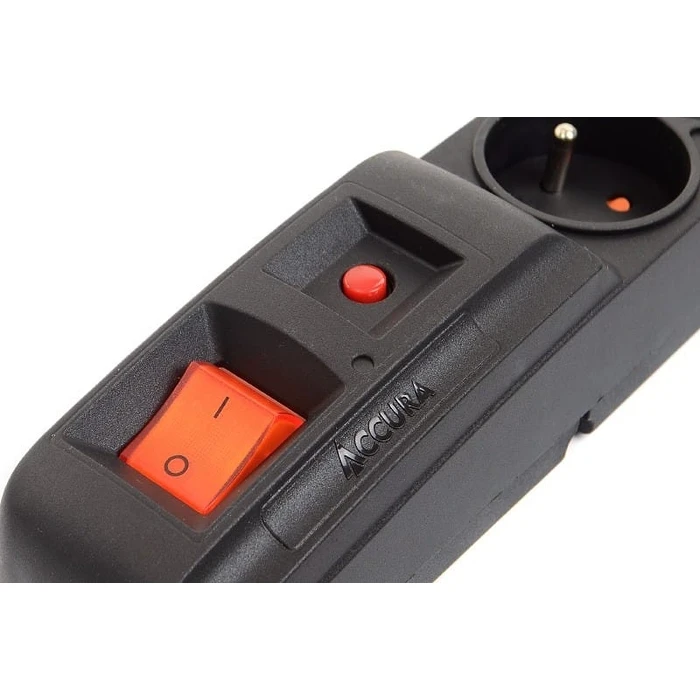 Πολύπριζο Aσφαλείας Accura Premium Crown 5-Port 5.0m