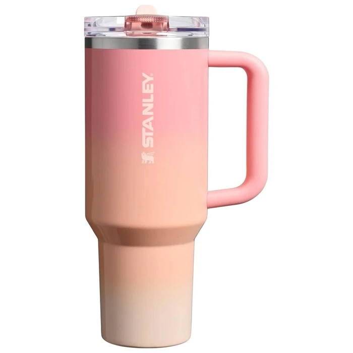 Θερμός Stanley Quencher ProTour Flip Straw 1.18 l Pink Mesa Sunset pink