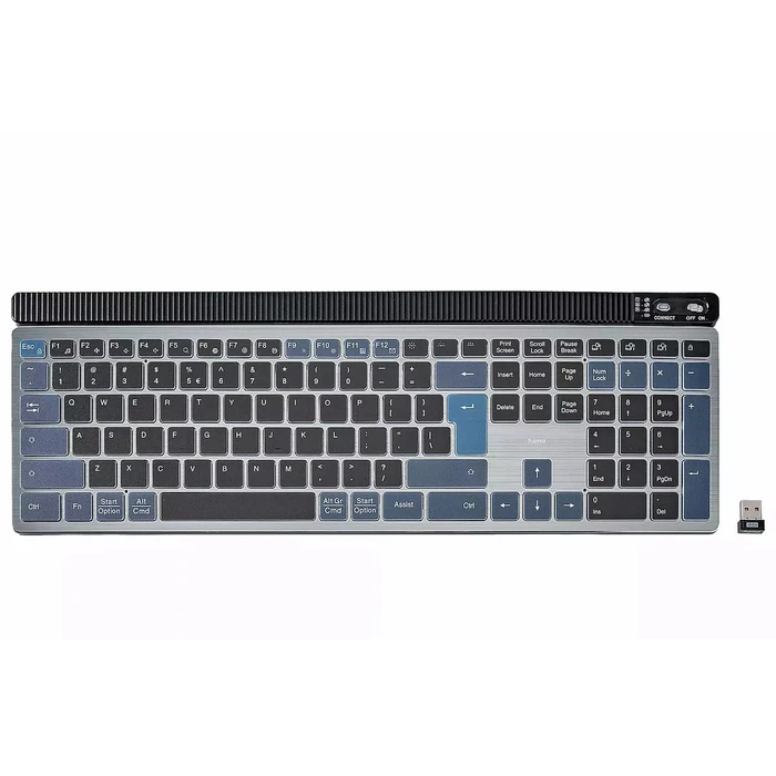 Πληκτρολόγιο Ασύρματο Hama Multi-Device WK-750 Black