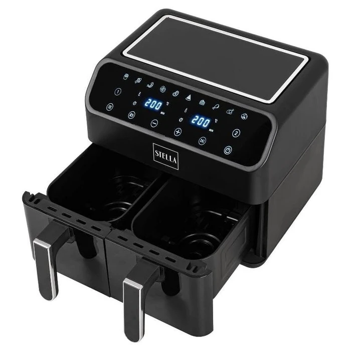 Air Fryer Stella Staf 2000-8D-C Dual Black