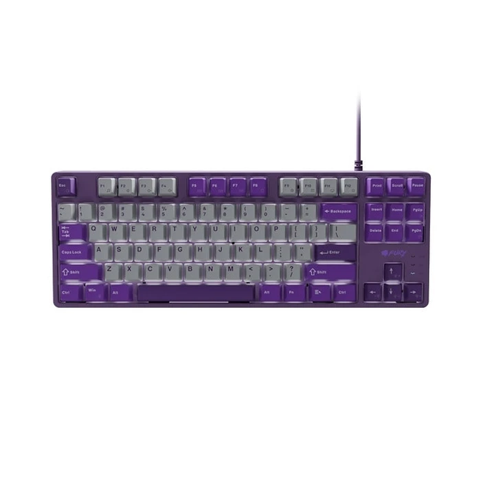 Gaming Πληκτρολόγιο Fury Kanabo K2 US White Backlit Mechanical Gray-Purple