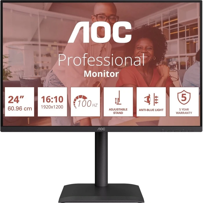 Monitor 24" AOC X24E4U - 100Hz / Full HD / IPS