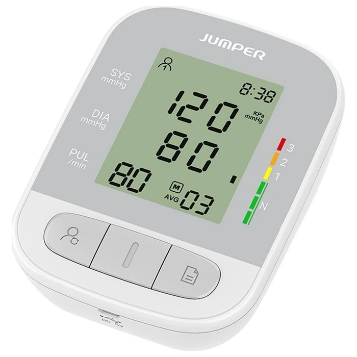 Πιεσόμετρο Μπράτσου Jumper JPD-HA210 white-gray