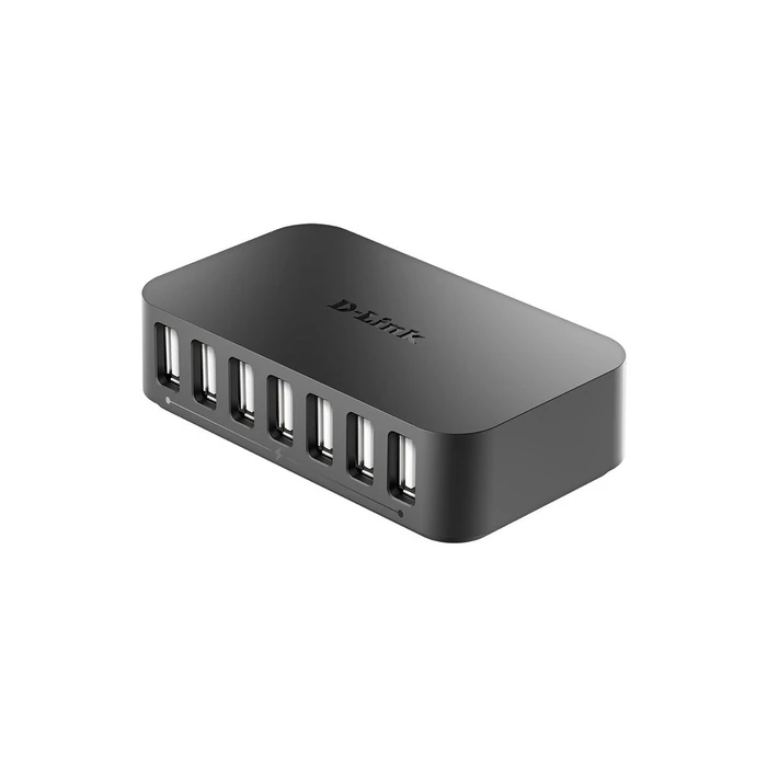 USB Hub D-Link DUB-H7 7-Port USB2 with Power Black retail