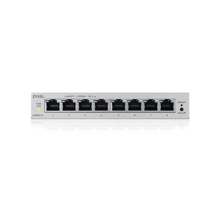 Network Switch Zyxel GS1200-8V3 8-Port Gigabit web / smart managed