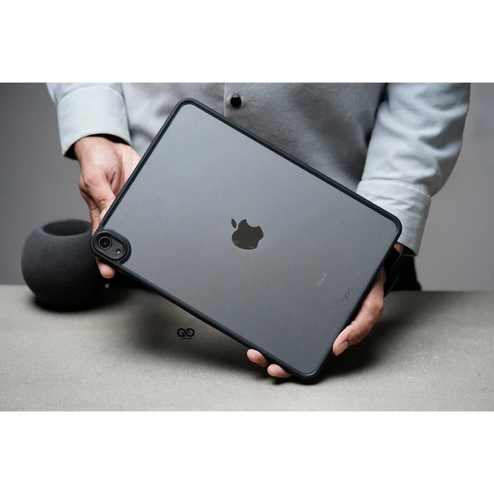 Θήκη Tablet Realpower iPAd Air Model 2024 11",Transparent/Black