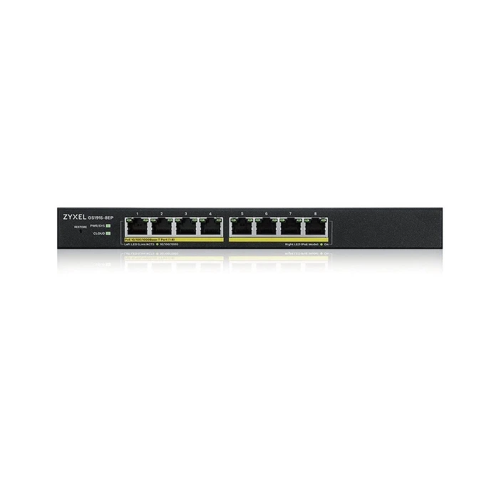 Network Switch Zyxel GS1915-8EP Smart Managed PoE+ Layer2 NebulaFlex