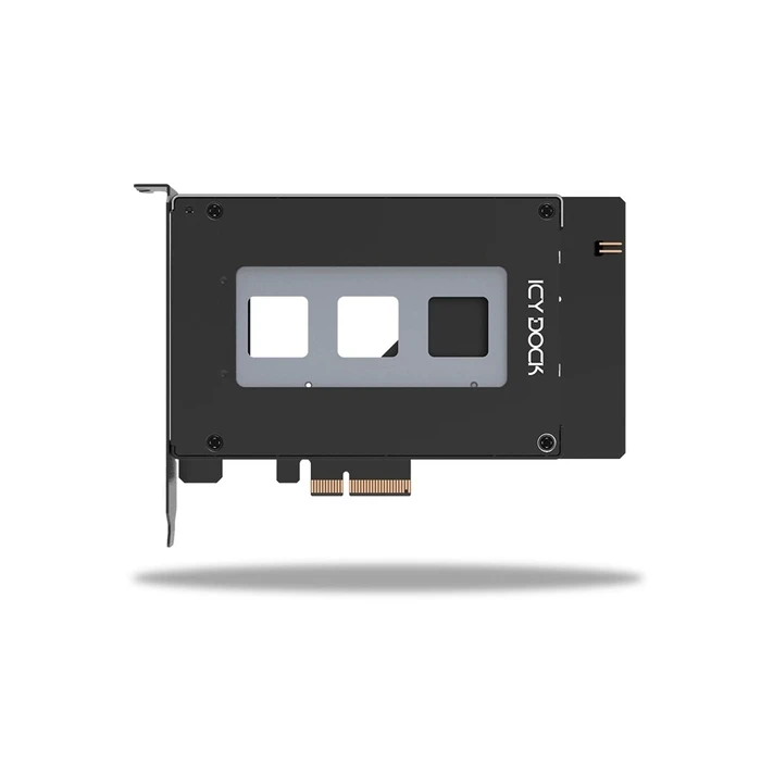 Αξεσουάρ Σκληρών Δίσκων IcyDock 1x M.2 NVMe to PCIe 4.0x 4 card w/tray