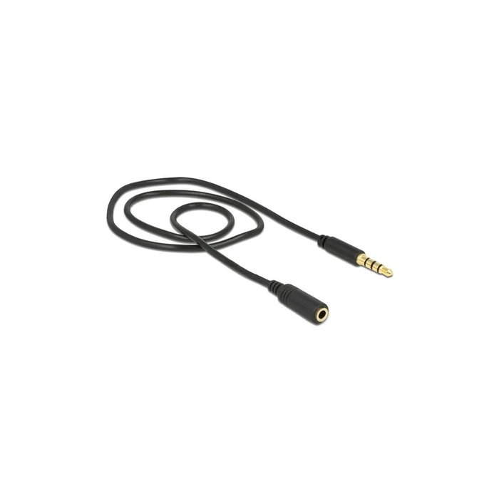 Καλώδιο Delock jack extension 3.5mm -> 3.5mm Male/Female 0.50m 4Pin