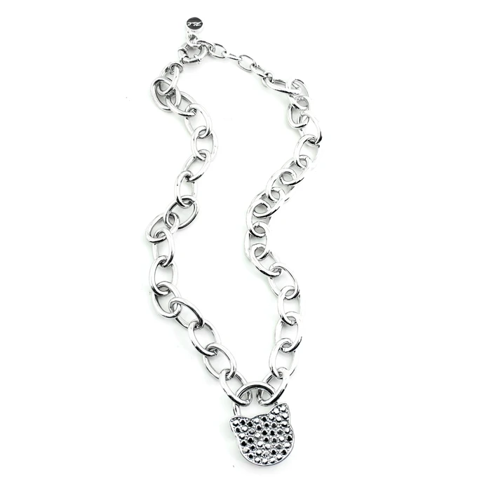 Γυναικείο Κολιέ Necklace Karl Lagerfeld 5512238 (25cm) από Ατσάλι Grey