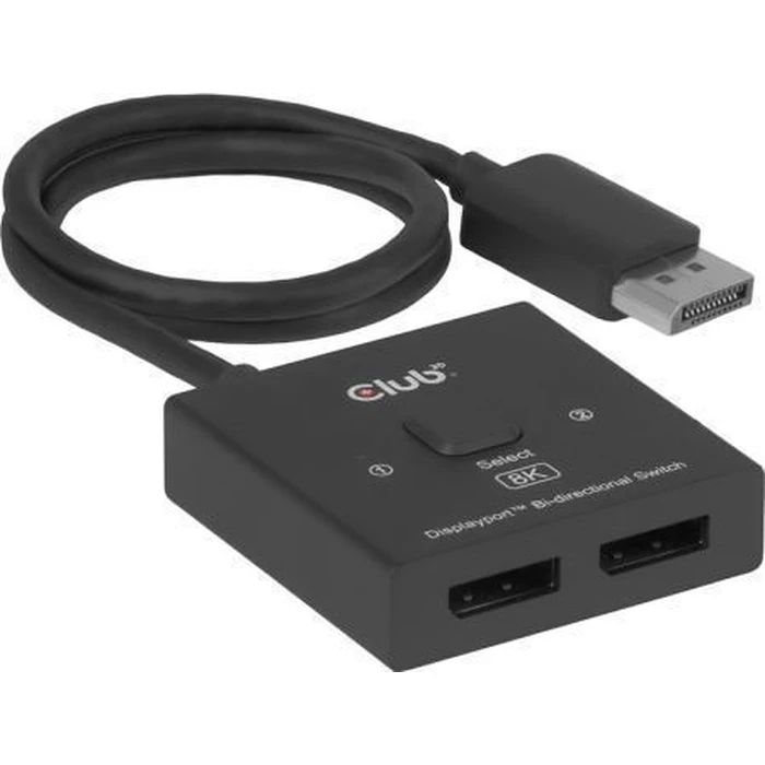 Αντάπτορας Club 3D DisplayPort Switch 2-in-1 Bi-Direktional 8K60Hz