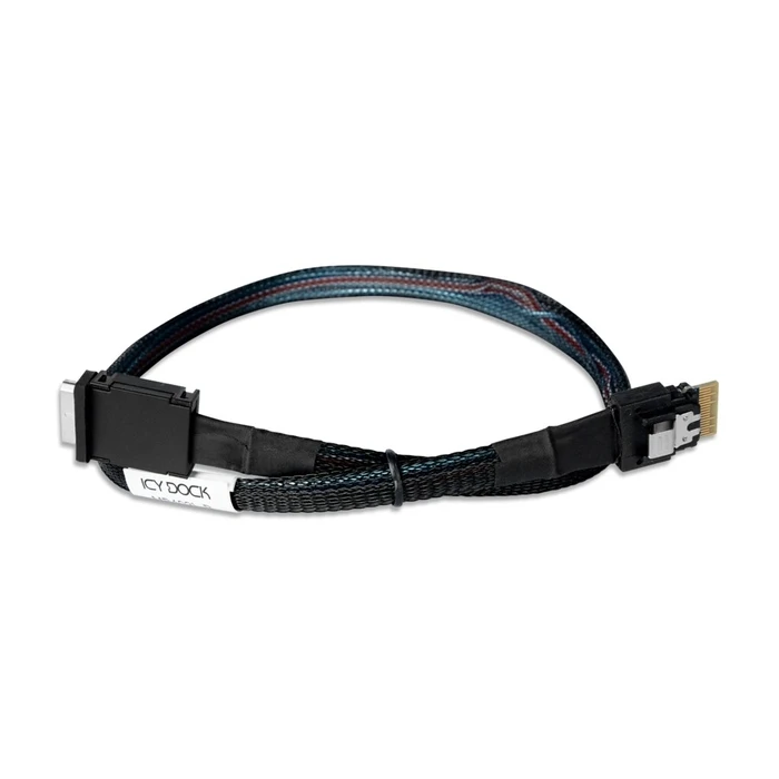 Καλώδιο IcyDock SlimSAS 4i to OCulink 4i Cable, PCLe 4.0, 0.5M