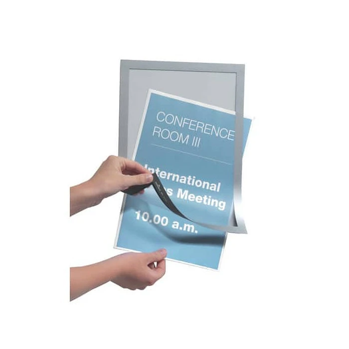 Πίνακας Ανακοινώσεων Durable DURAFRAME A3 Info Frame 1 piece silver