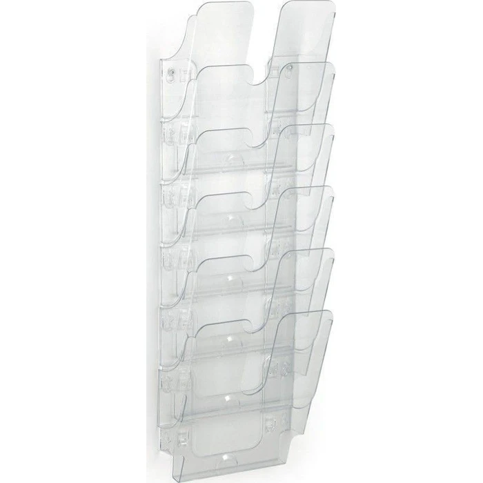 Δίσκοι Εγγράφων Durable brochure dispenser Flexiplus 6 A4 transparent