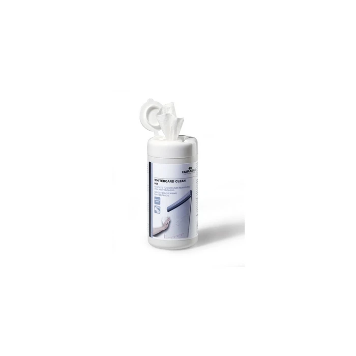 Πανιά Καθαρισμού Durable Whiteboard Clean Cleaning Wipes Box of 100 White