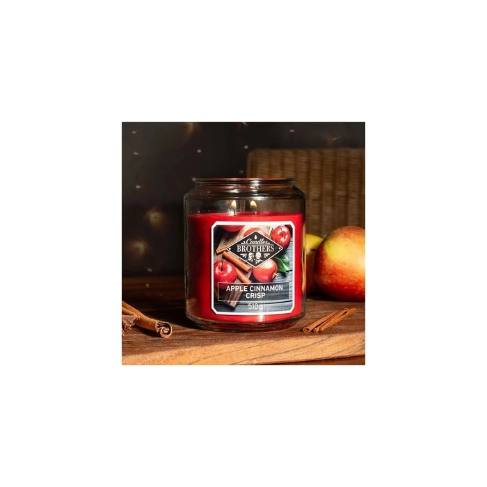 Κερί Candle Brothers Αρωματικό Apple Cinnamon Crisp - 510g