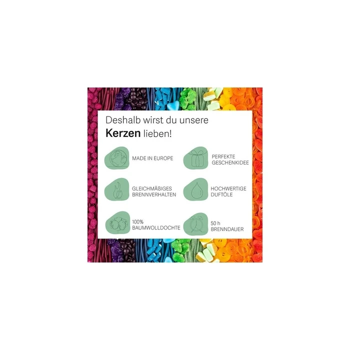 Κερί Haribo Αρωματικό Sweet Universe - 510g