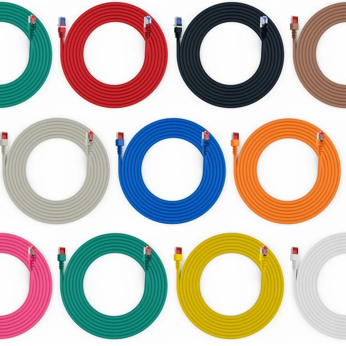 Καλώδιο Δικτύου EFB RJ45 S/FTP Cat.6A LSZH 10.00m Green