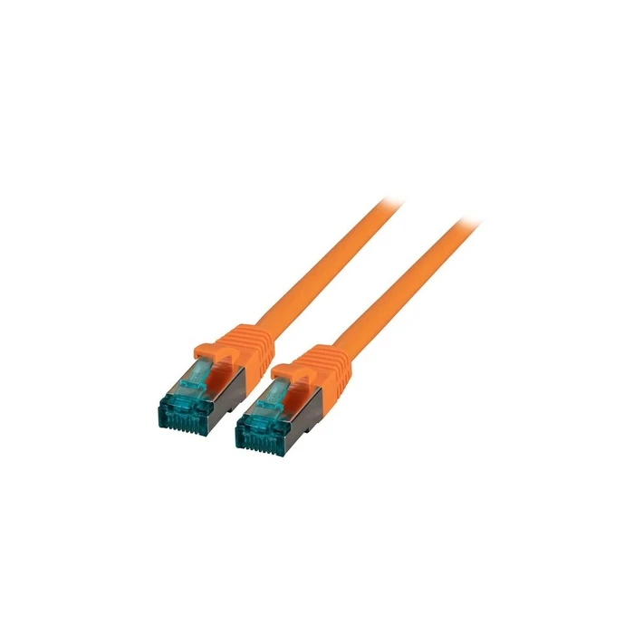 Καλώδιο Δικτύου EFB RJ45 S/FTP Cat.6A LSZH 0.15m orange