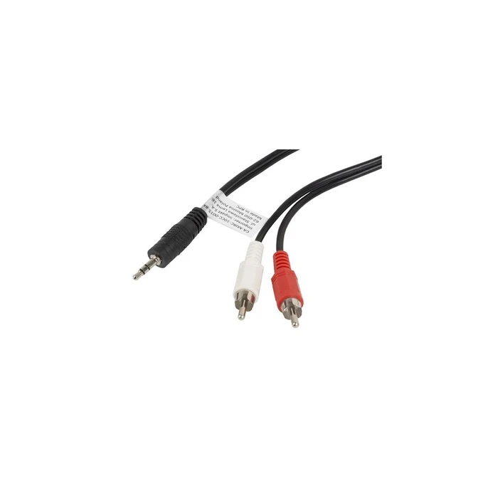 Καλώδιο Lanberg Minijack 3.5mm(M) 3 PIN->2x RCA(CINCH)(M) 1,5m