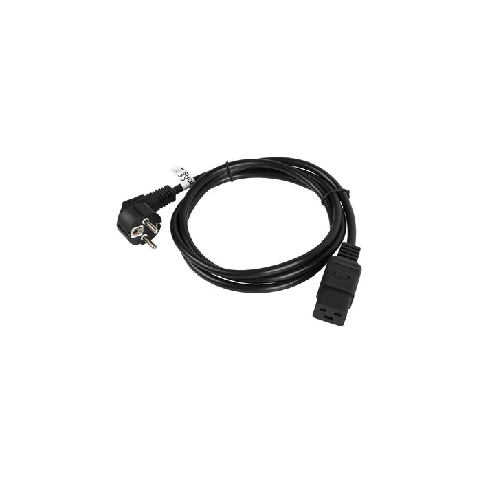 Καλώδιο Lanberg power cable-Extension CEE 7/7->IEC 320 C19 1,8m VDE