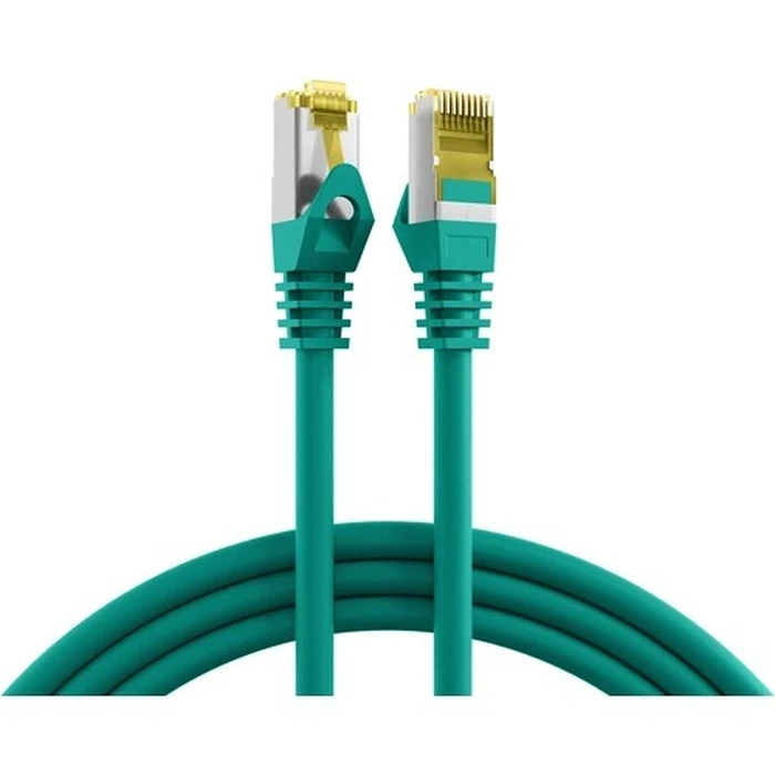 Καλώδιο Δικτύου EFB RJ45 Patchk. S/FTP Cat.6A LSZH Cat.7 Rohk. 15.00m Green