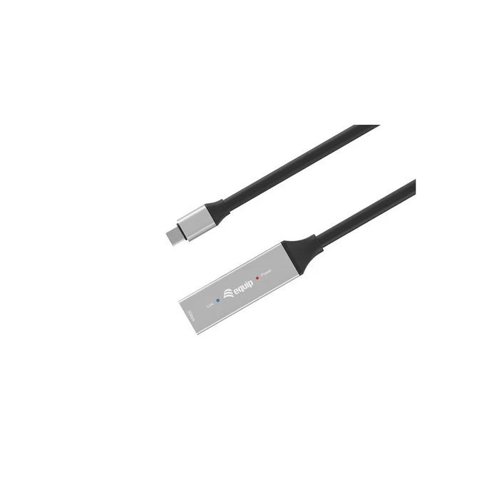 Καλώδιο Equip USB-C3.2->C Gen1 Akt.Erweit.Male/Female 10.00m Black