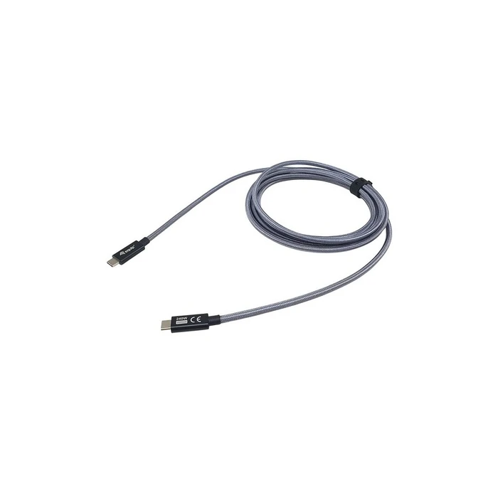 Καλώδιο Equip USB-C3.2->C Gen2x2 PD240W St/St 1.00m Black