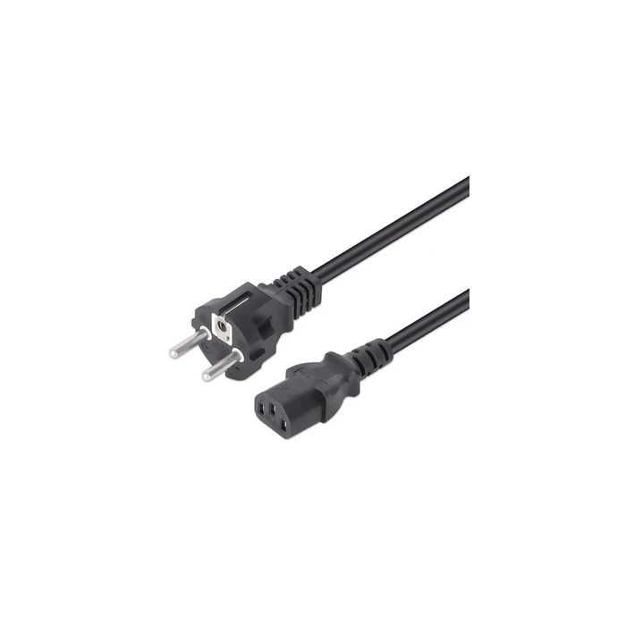 Καλώδιο Manhattan power cable C13 on protective contact 1m Black
