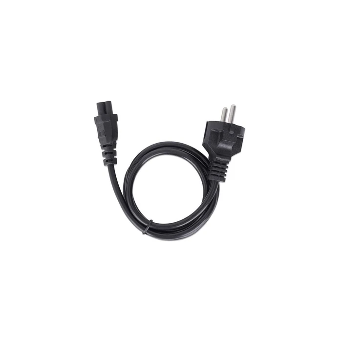 Καλώδιο Manhattan power cable C5 on protective contact 1m Black