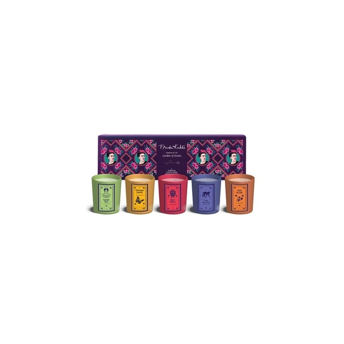 Κεριά Frida Kahlo Αρωματικόn Set Garden of Scents 5 x 45g
