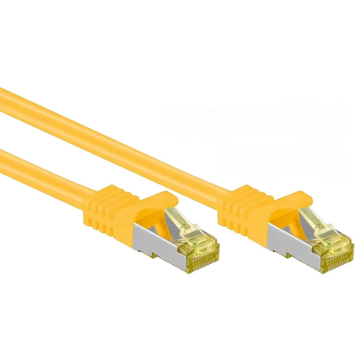 Καλώδιο Δικτύου EFB RJ45 Patchk. S/FTP Cat.6A LSZH Cat.7 Rohk. 0.50m Yellow