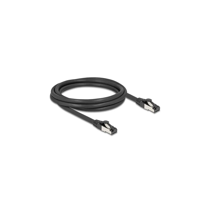 Καλώδιο Δικτύου Delock RJ45 Cat.8.1 S/FTP 2m-40Gbps Black