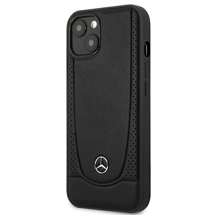 Mercedes MEHCP15MARMBK Apple iPhone 15 Plus / 14 Plus hardcase Leather Urban black